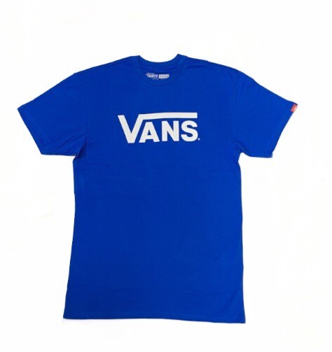 royal blue vans shirt